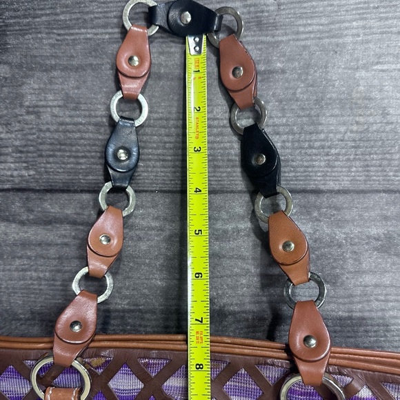 Missoni Leather Tote Bag with Cut-Out Design - Picture 13 of 14